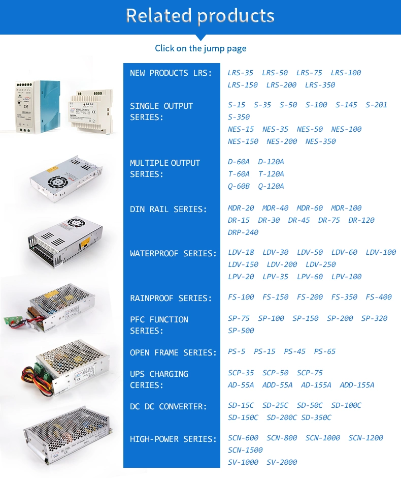 12V 10A 120W Regulated AC DC LED CCTV DIN Rail Switching Power Supply