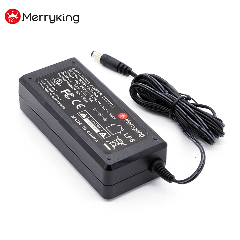 for LED Strip Light Power Supply Merryking 120W Universal AC DC Adaptor 12V 10A 24V 5A 48V 2.5A Desktop Power Supply