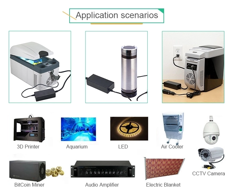 Single Output AC/DC Adaptor 180W 12V 24V 26V 30V 36V 48V Switching Power Supply for LED LCD 3D Printer with CE RoHS FCC CB