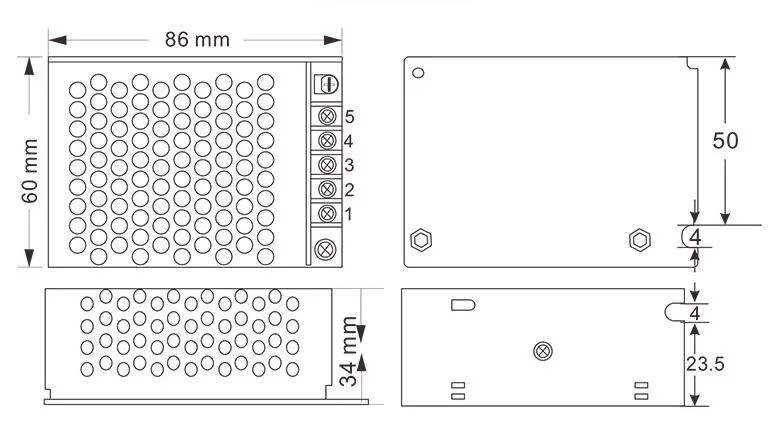 12V 3A 36W SMPS Power Supply