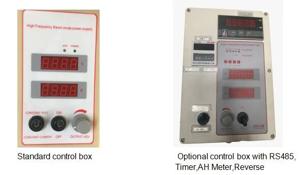 High Frequency Switching DC Power Supply IGBT Plating Rectifier with PLC Reversing Ah Meter RS485