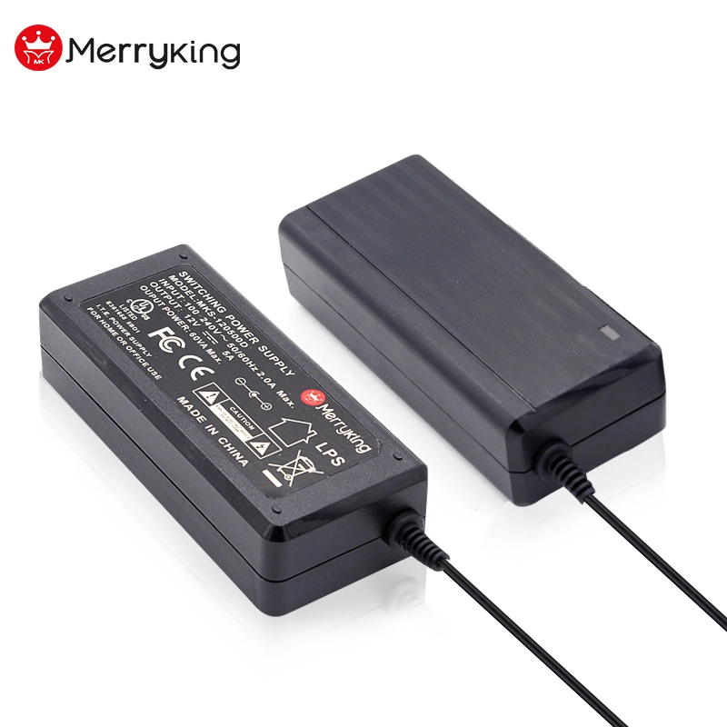 for LED Strip Light Power Supply Merryking 120W Universal AC DC Adaptor 12V 10A 24V 5A 48V 2.5A Desktop Power Supply