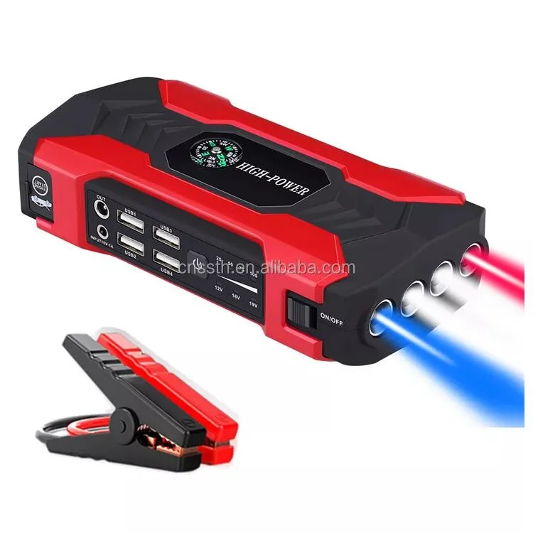 Emergency Portable Power Charger 12V 12000mAh Car Jump Starter