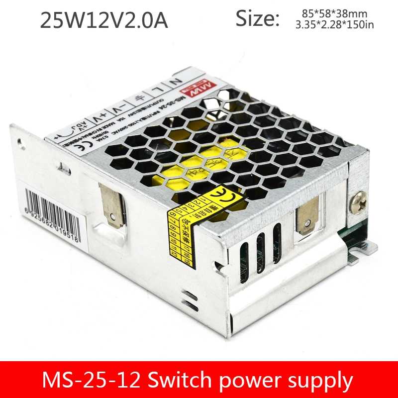 Ms-25-12 Mini SMPS Circuit 12 Volt 2A Switched Power Supply