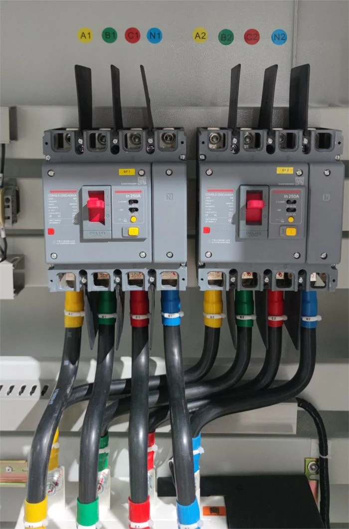 55kw Generator Control Panel ATS Dual Power Switching