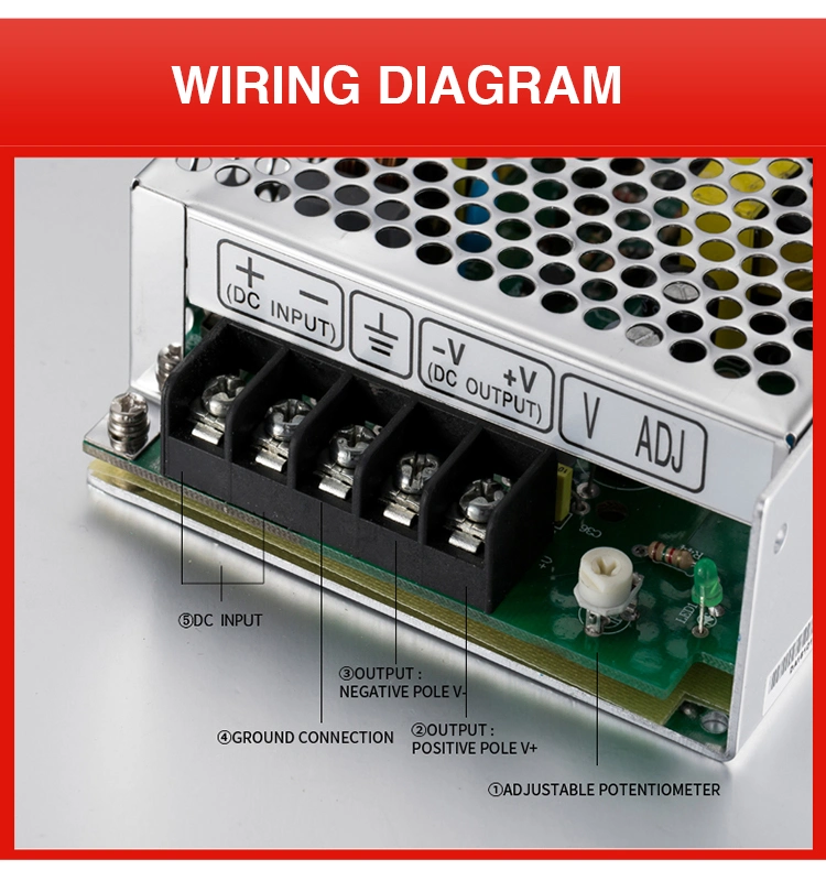 SD-50b-12 Constant Voltage DC to DC Converter Switching Power Supply 50W 12V 4.2A Single Output SMPS