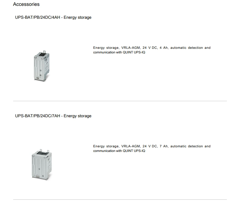 Quint-UPS/ 24DC/ 24DC/20 - Uninterruptible Powersupply