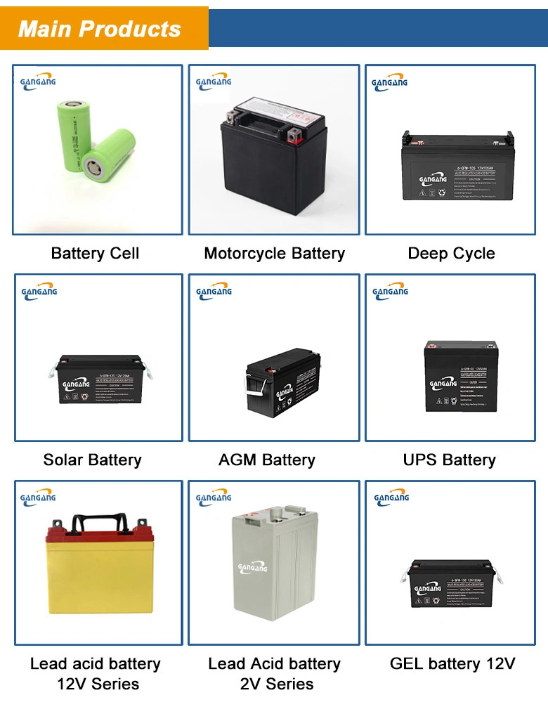 Long Life Storage Deep Cycle VRLA 150ah Gel Lead Acid Solar 12V Battery Charger