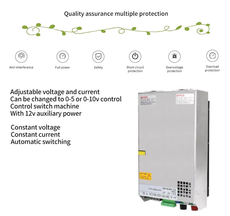 2000W Active Power Factor Correction with Pfc Switching Power Supply