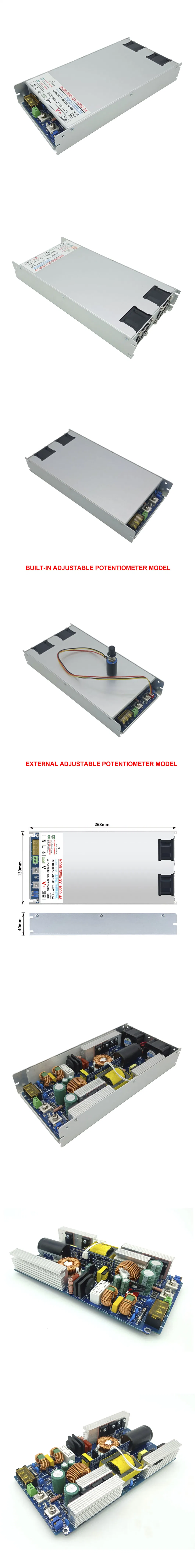 SMPS PFC AC 110-240V to DC 24V 36V 48V 60V 72V 110V 150V switching power supply 1000W Constant voltage single group output