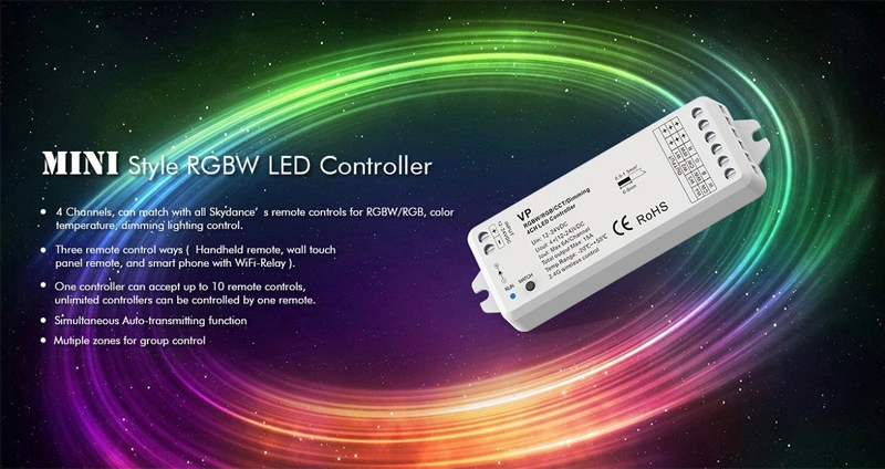 RF Remote Controller 2.4G Wireless RGBW WiFi APP Control for LED Pool Lights Strip Bulb Panel Down Light