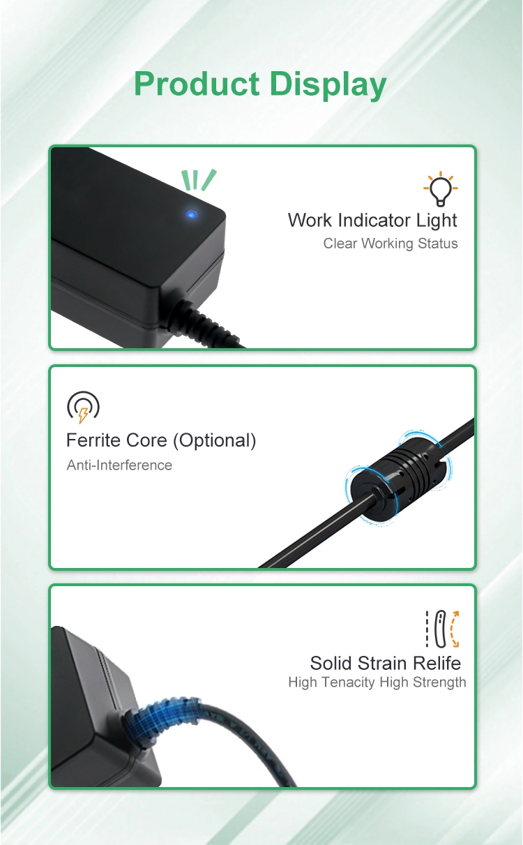 OEM Free Samples 20V 5A USB-C Power Adapter 15V 8A 20VDC 6000mA Laptop 24 Volt 5 AMP 120 Watt Switching Desktop Power Supply