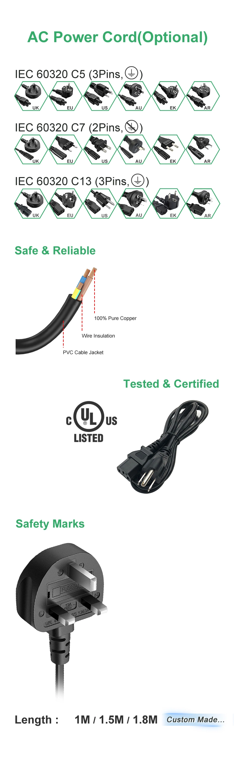 OEM Free Samples 20V 5A USB-C Power Adapter 15V 8A 20VDC 6000mA Laptop 24 Volt 5 AMP 120 Watt Switching Desktop Power Supply