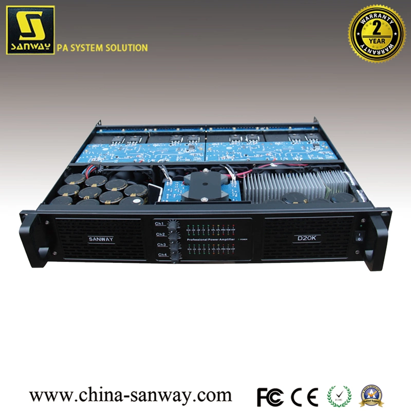 Sanway Subwoofer Amplifier Fp20000q D20K Professional Audio Power Amplifier