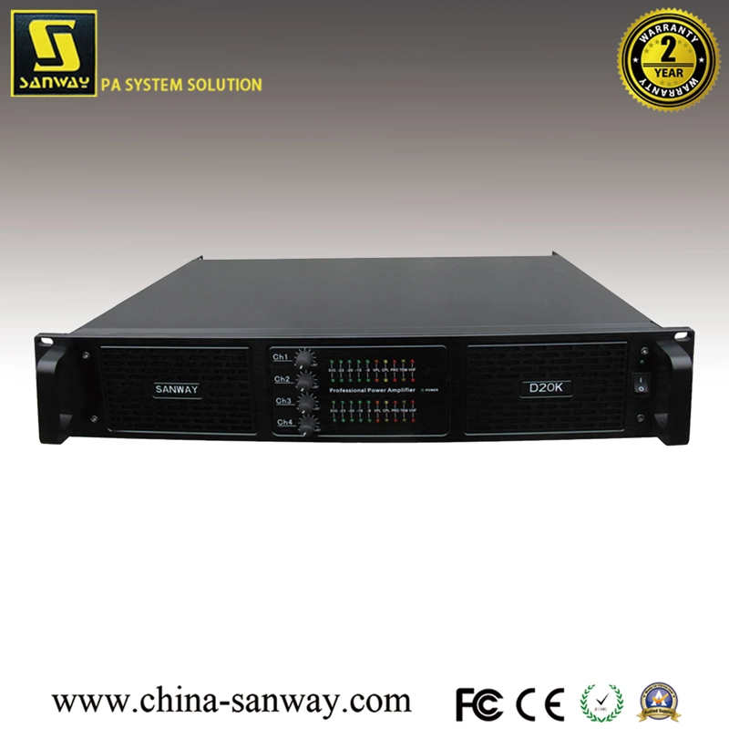 Sanway Subwoofer Amplifier Fp20000q D20K Professional Audio Power Amplifier