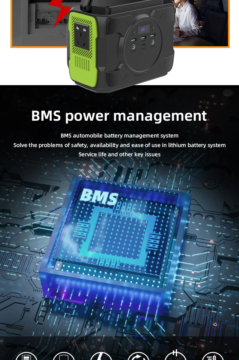 200W LED Power Supply Emergency Storage Outdoor Power Supply