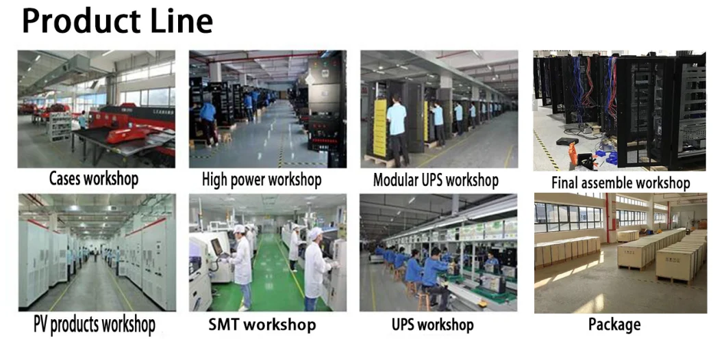 Microprocessor Control Optimized Single Phase Online UPS with 3 12V/7ah Batteries 1kVA/1kw