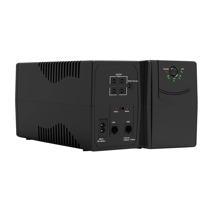 9V/12V/15V/24V DC Mini UPS with Poe for Router/Modem/CCTV Camera UPS Power Supply