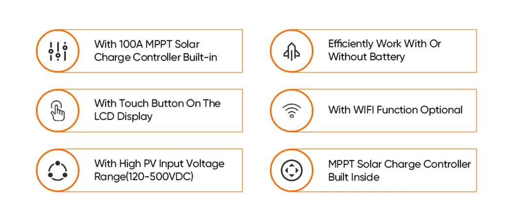 Pure Sine Wave 3000W off Grid 12V to 240V Pure Sine Wave with UPS