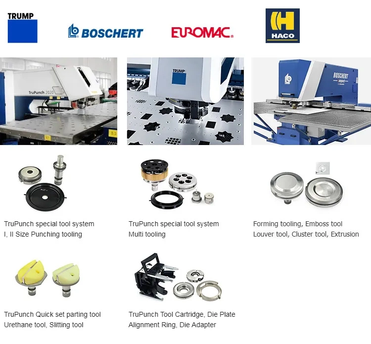 Tools Cartridges Die Adapter CNC Turret Punch Sandblasting for Die Plate