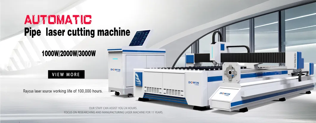 1000W 1500W CNC Fiber Laser Cutting Machine Metal Sheet Stainless Steel Pipe Cutting Machine