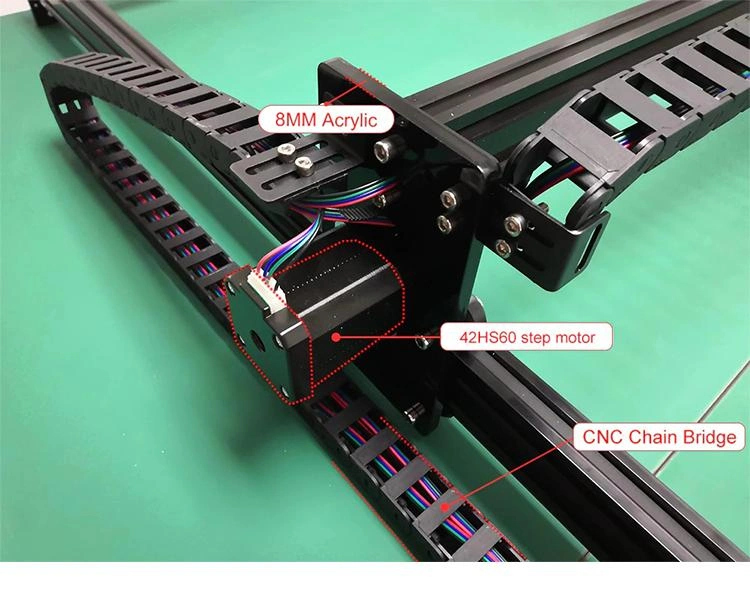 100cm Area Laser Engraver with 80W Laser for Acrylic