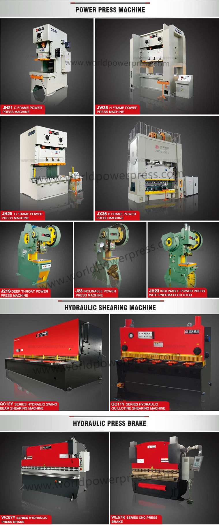 Hydraulic Sheet Metal Angles Bending Brake Press Machine