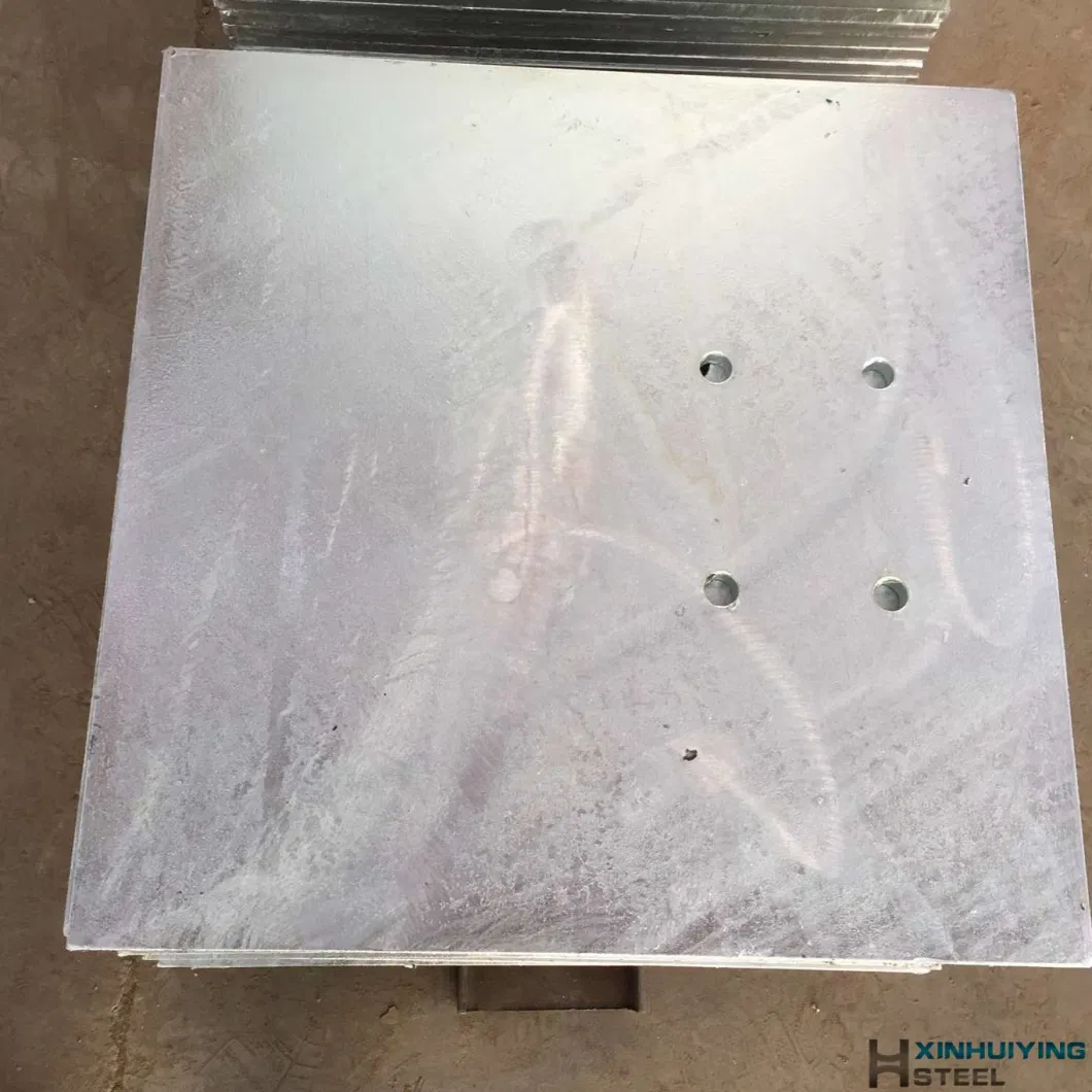 Power Transmission Tower Structural Steel Base Support Plate