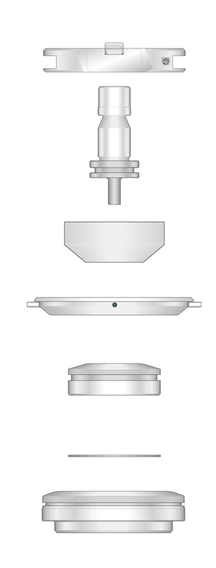 Obround Shape Punch Tool / Die for Sheet Metal Punching in Machine_Trumpf_Style