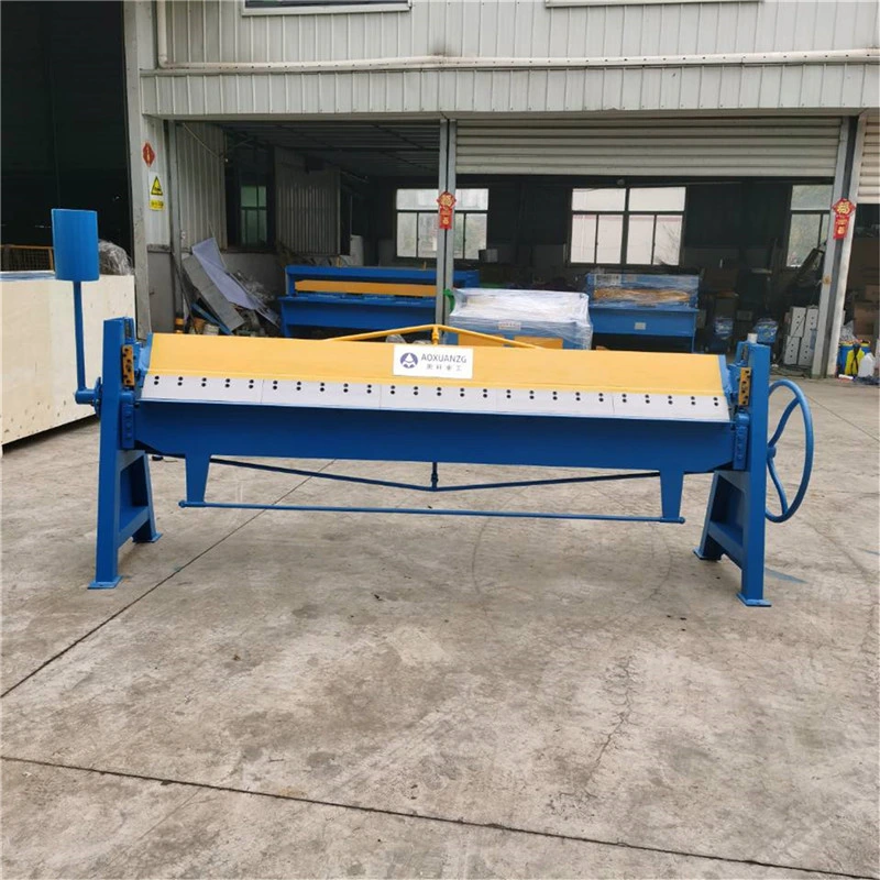 Manual Steel Plate Bending and Folding Machine (hand brake) Thin Plates