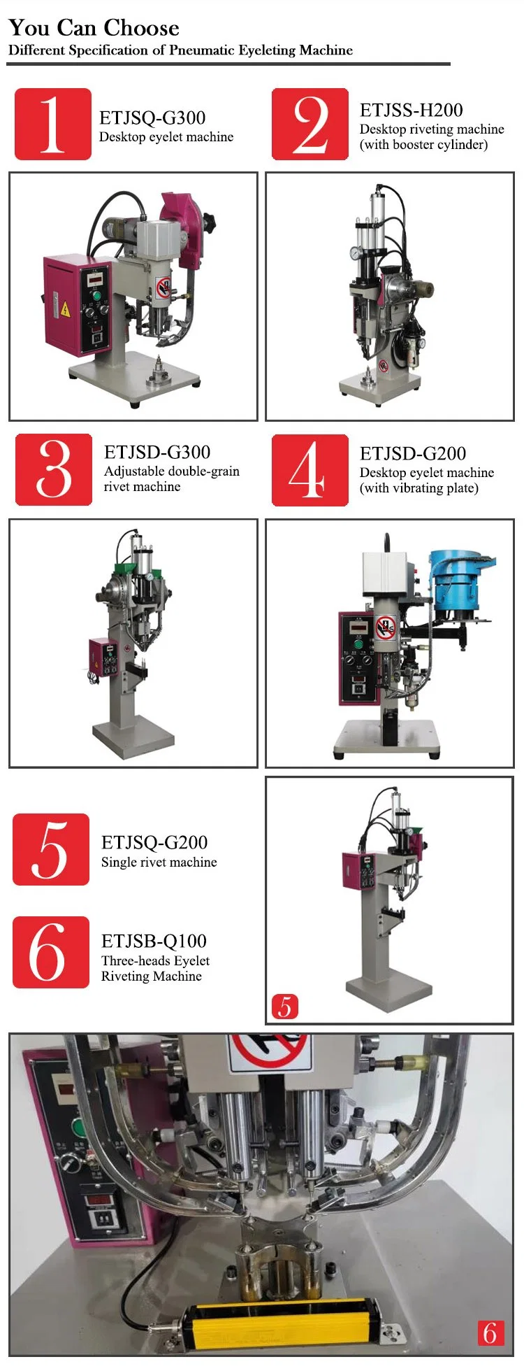 Small Pipe Metal Hole Aluminium Eyelet Bead Turret Pneumatic Punching Machine