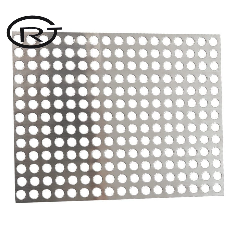 Slotted Hole Stainless Steel Flexible Thin Perforated Metal Sheet