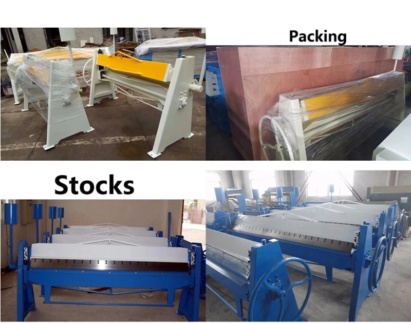 Manual Steel Plate Bending and Folding Machine (hand brake) Thin Plates