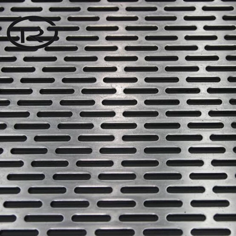 Slotted Hole Stainless Steel Flexible Thin Perforated Metal Sheet