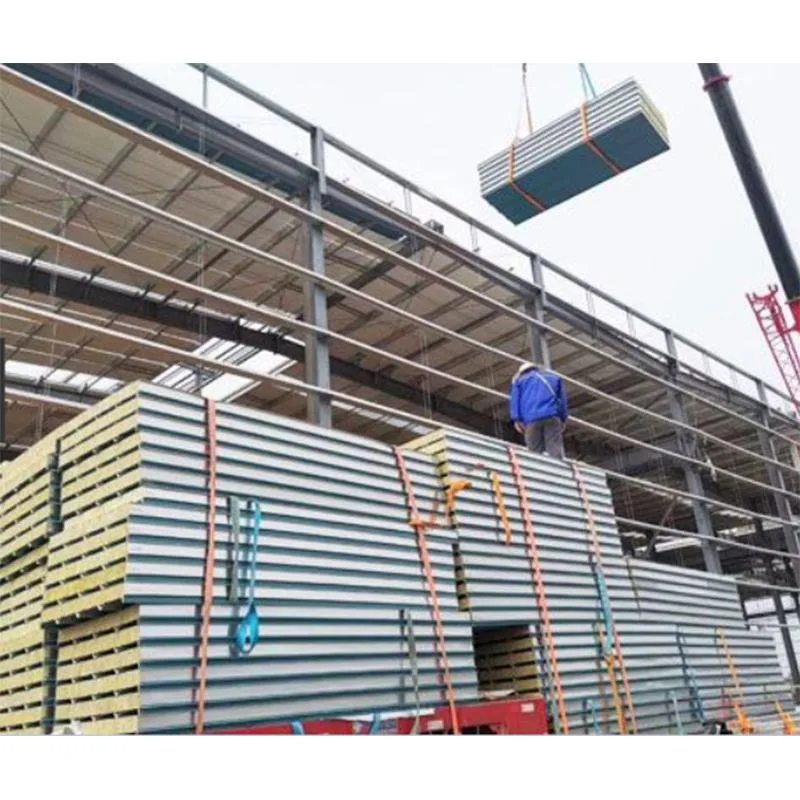 Noiseproof Insulation Chicken Shed Framing Systems Light Steel Frame Sandwich Panel