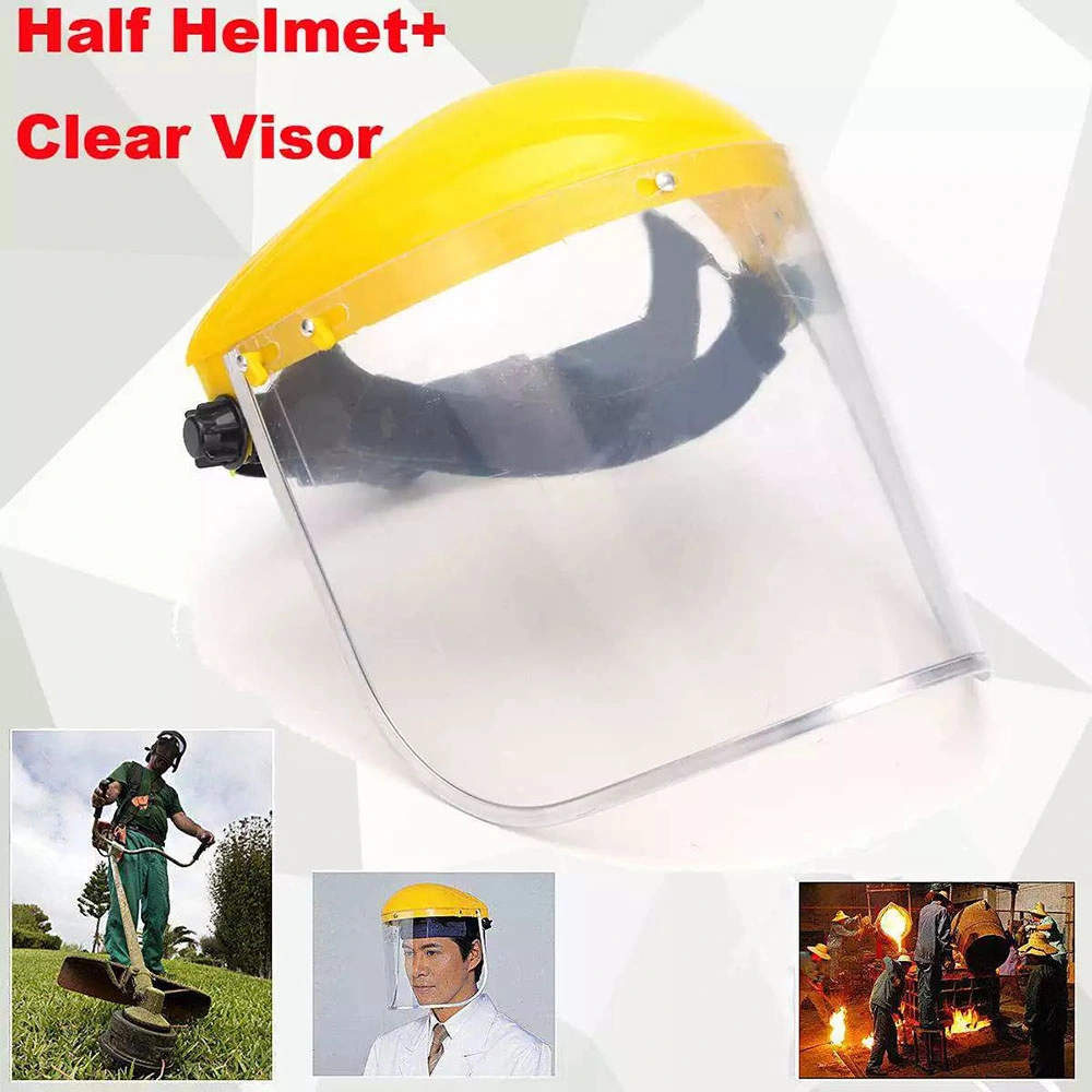 CE ANSI Personal Equipment Protective Face Shield with PC Visor