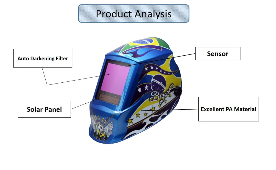 Automatic Dimming Mask Arc Welding Grinding Welder Mask (WH8-WA50)