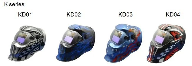 CE En169/En175/En379 Solar Auto Darkening Welding Mask/ANSI Z87.1 Welding Helmet for TIG MIG Welding