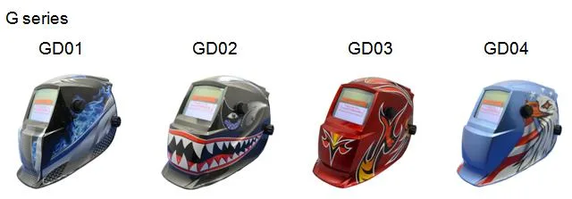 CE En169/En175/En379 Solar Auto Darkening Welding Mask/ANSI Z87.1 Welding Helmet for TIG MIG Welding