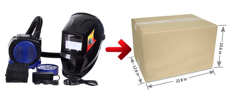 CE Certified Good Quality Anti Splash Heat Resistant Welding Helmet with Ventilation System