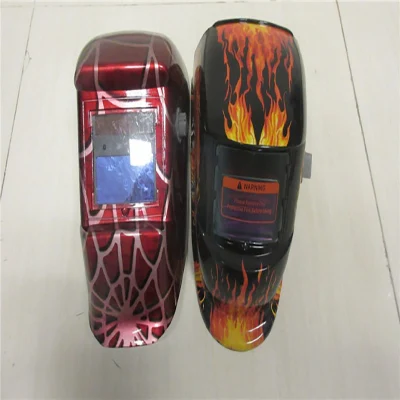 Casco de soldadura automático oscurecimiento automático montado en la cabeza