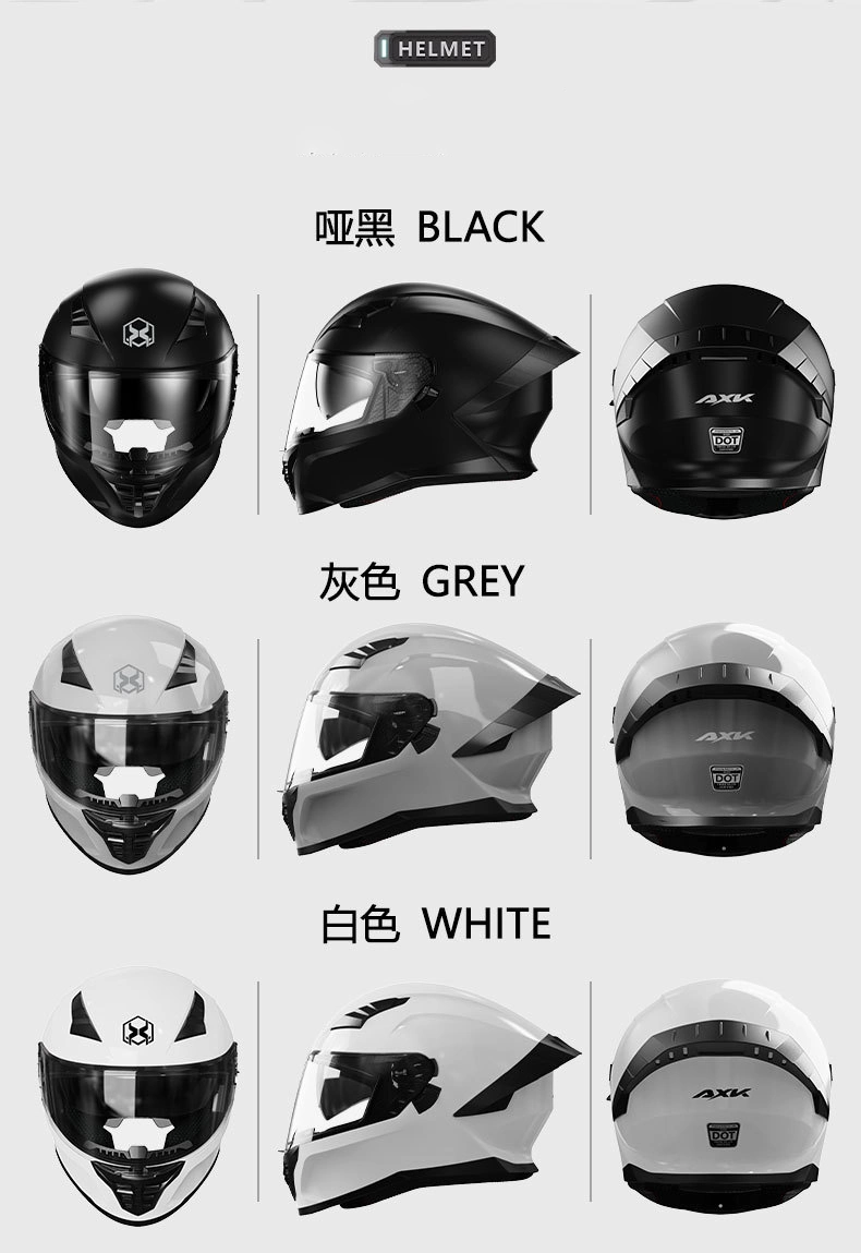 Motorcycle Accessories Safety Protector ABS Helmet Flip-up with DOT Certificates