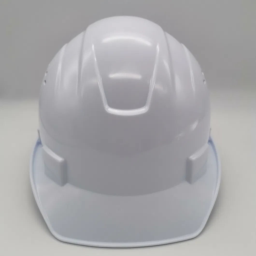 ABS En397 ANSI V Style Safety Equipment Working Helmet with Vents