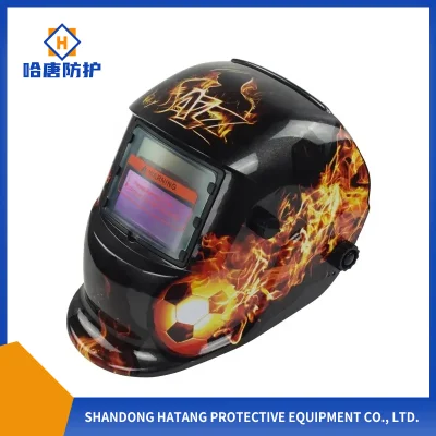 Saldatura personalizzata casco per saldatore a oscuramento automatico saldatura a oscuramento automatico per Taglio con smerigliatura della saldatura ad arco