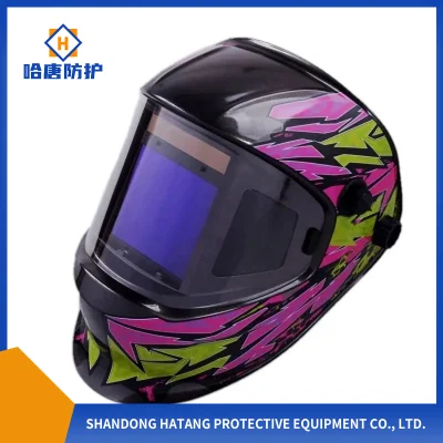 Saldatura personalizzata casco per saldatore a oscuramento automatico saldatura a oscuramento automatico per Taglio con smerigliatura della saldatura ad arco