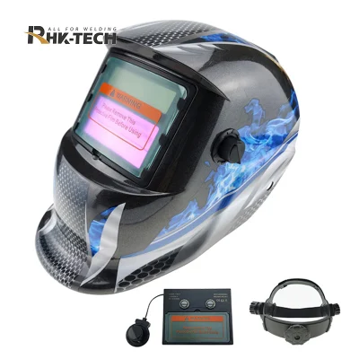 Adesivi TIG MIG automatici solari con oscuramento automatico RHK Custom Wholesale Decalcomanie maschera casco saldatura