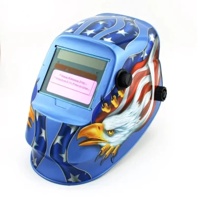 Maschera per saldatura MIG MMA Solar Auto Darkening elmetto per saldatura Km1600 Maschera in vendita