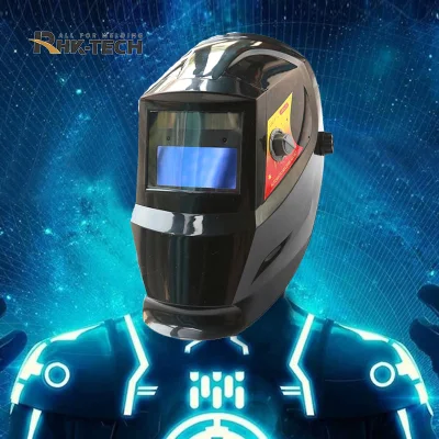 RHK Safety Full Face Solar Powered Auto Darkening Fresh Air Maschera per casco da saldatura con respiratore Purifying PAPR Respirator con ventilazione