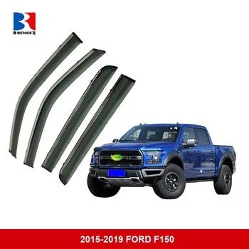 Aletta parasole sportello deflettore per auto per Ford F150 F250 F350 F450 F550 protezione contro le intemperie deflettore finestrino laterale protezione contro la pioggia