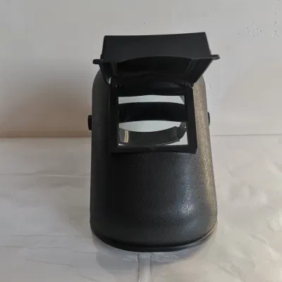 Maschera di saldatura PP nera CE En175 elmetto di saldatura con cricchetto Casco di sicurezza per maschera saldante a sospensione